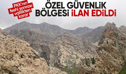 15 gün süreyle geçerli olacak: Şırnak'ta bazı bölgeler 'özel güvenlik bölgesi' ilan edildi