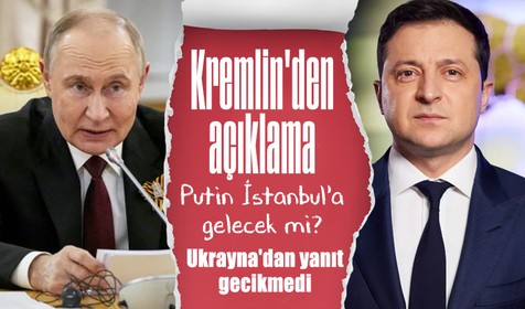Kremlin'den açıklama: Rusya Delegasyonu Türkiye'deki görüşmeler için hazırlanıyor