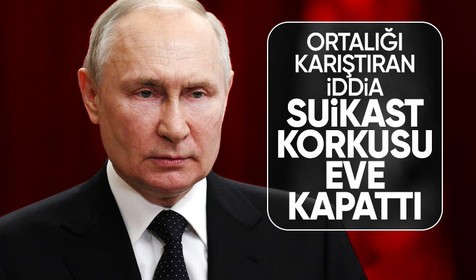 Putin ile ilgili ortalığı karıştıran iddia: Suikast korkusu eve kapattı
