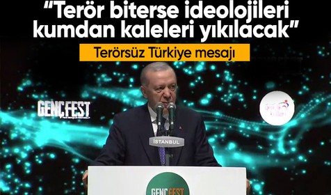 Cumhurbaşkanı Erdoğan: "PKK terörü biterse bazılarının beslendikleri bataklık da kuruyacak"