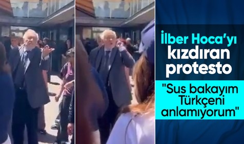İlber Ortaylı ile Galatasaray Üniversitesi öğrencileri arasında Nurettin Yıldız gerginliği