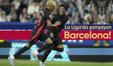 La Liga'da şampiyon Barcelona! İspanyol devi 28. şampiyonluğa ulaştı