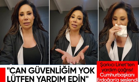 Şarkıcı Linet'ten yardım çağrısı! Gözyaşlarıyla sosyal medyadan duyurdu: "Can güvenliğim yok, lütfen yardım edin"