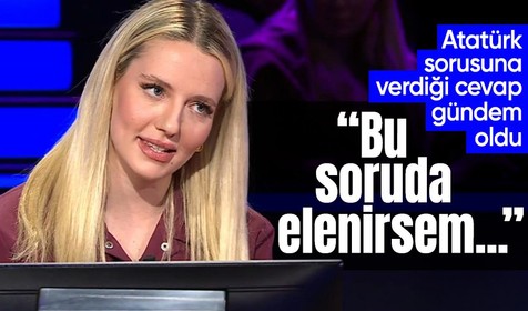 Kim Milyoner Olmak İster'de gündem olan Atatürk sorusu! Yanlış cevap verince...