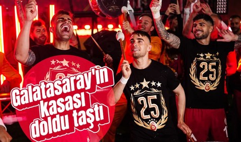Şampiyon Galatasaray'ın kasası doldu! Rakam dudak uçuklattı