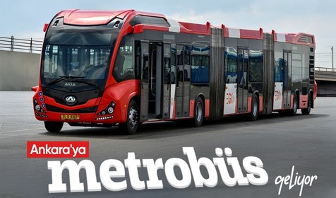 Ankara'da 3 güzergaha metrobüs geliyor