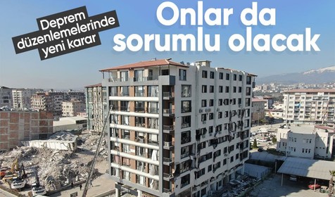 Depremde sorumluluk büyüyor: Artık ustalar da ceza alacak!