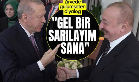 Cumhurbaşkanı Erdoğan’dan Aliyev’e samimi karşılama: "Gel bir sarılayım sana"