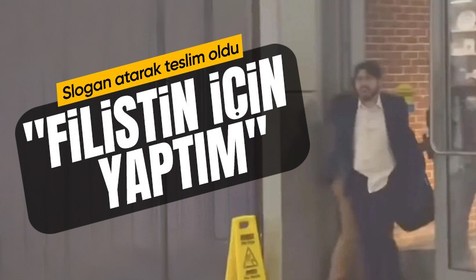 ABD'deki katliamın ardından şüpheli ortaya çıktı: Özgür Filistin sloganı
