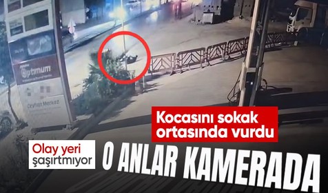 Eski kocasını sokağın orta yerinde vurdu: O anlar kamerada!