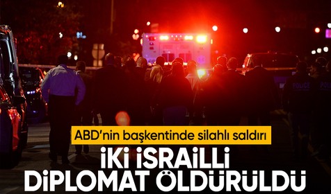 Washington’da İsrail Büyükelçiliği çalışanlarına silahlı saldırı: 2 ölü