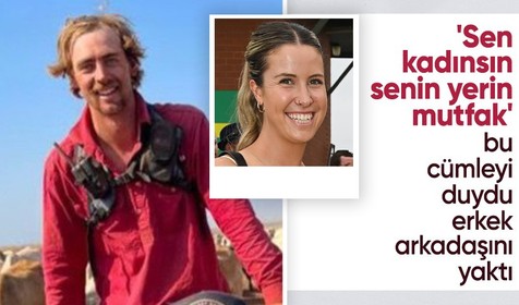 Avustralya'da bir kadın kendisine 'sen kadınsın senin yerin mutfak' diyen erkek arkadaşını yaktı