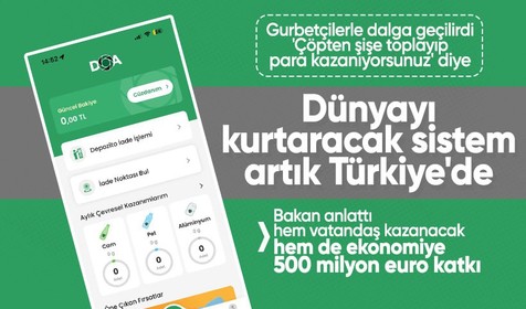 Pet ve cam şişeden para kazanacağız! Uygulama Türkiye'de yaygınlaşıyor