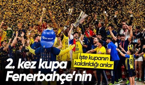 Avrupa kupası ikinci kez Fenerbahçe Beko'nun