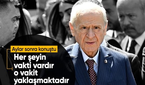 Devlet Bahçeli Ülkücü Şehitler Anıtı'nı ziyaretinde konuştu: Her şeyin bir vakti var