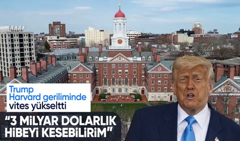 Trump, Harvard'a meydan okumaya devam ediyor: Hibe parasını başka üniversitelere verebilirim
