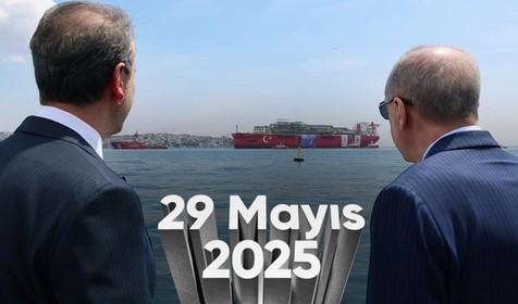 Cumhurbaşkanı Erdoğan Osman Gazi'yi Karadeniz'e uğurladı