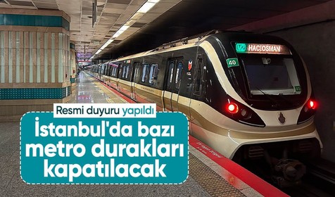 Resmi duyuru geldi: Taksim ve Şişhane metro istasyonlarına geçici kapanma
