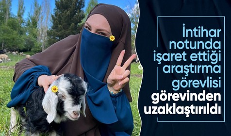 Nur Sena'nın intihar notunda bahsettiği araştırma görevlisi, görevinden uzaklaştırıldı