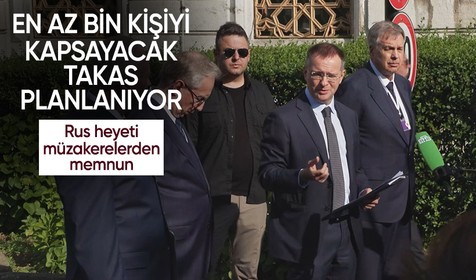 Rus heyeti başkanı Medinskiy: Müzakerelerden memnunuz