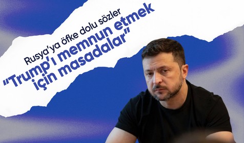 Zelenski'den İstanbul'daki görüşmelere yeni yorum: Rusya, Trump’ı memnun etmek için masada