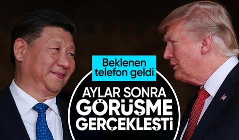 ABD Başkanı Trump, Çin Devlet Başkanı Şi ile görüştü