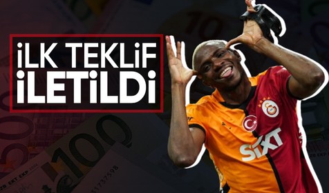 Al Hilal Osimhen için teklifini Napoli'ye iletti