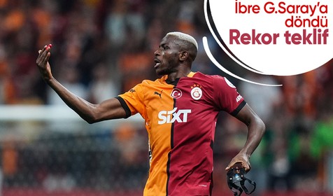Avrupa bile şokta: Osimhen'de ibre Galatasaray'a döndü