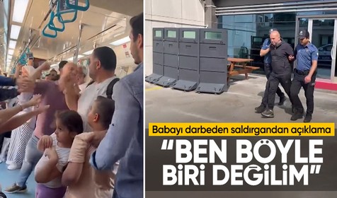 Marmaray'da babaya vuran saldırgandan açıklama: Ben böyle biri değilim