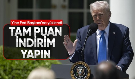 Donald Trump'tan Fed'e faiz indirimi baskısı
