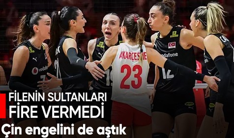 Filenin Sultanları, Çin'de galip! Milletler Ligi'nde 4'te 4