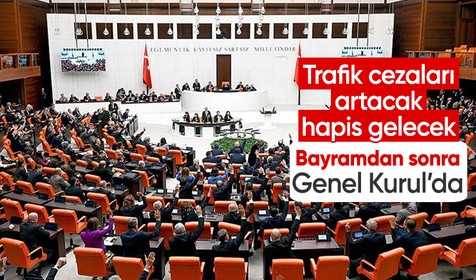 Teklif bayramdan sonra Meclis'te: Trafik cezaları artırılacak, hapis gelecek