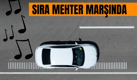 Melodili yolda sıra Mehter Marşı'nda