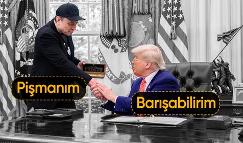 Elon Musk'ın 'pişmanlık' açıklamasının ardından Trump: Onunla barışabilirim