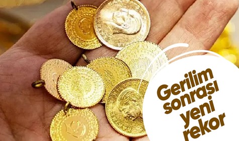 İsrail-İran geriliminin ardından gram altın rekor kırdı