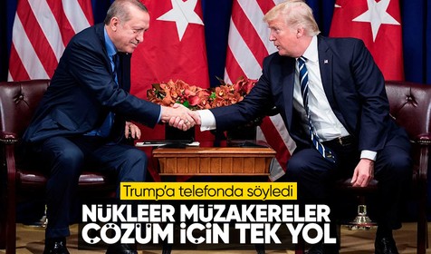 Cumhurbaşkanı Erdoğan ABD Başkanı Trump ile İsrail-İran çatışmasını görüştü