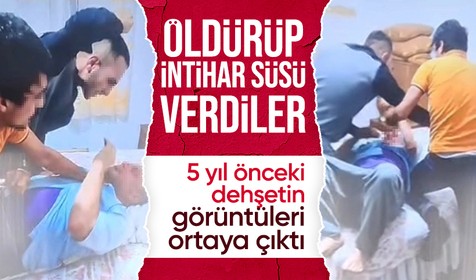 Yaşlı adamı meğer döve döve öldürmüşler! İntihar süsü vermişler