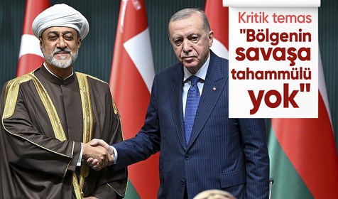 Cumhurbaşkanı Erdoğan Umman Sultanı el Said ile görüştü