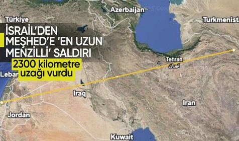 İsrail, İran'ın Meşhed Havalimanı'nda uçak vurdu