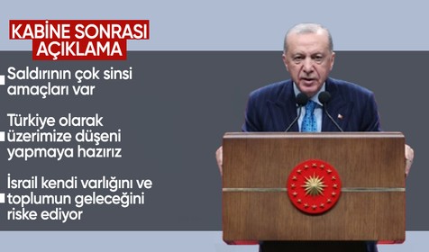 Cumhurbaşkanı Erdoğan açıklamalarda bulundu