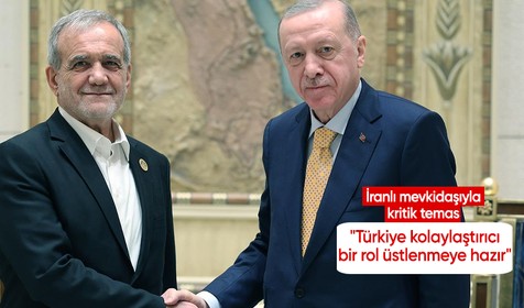 Cumhurbaşkanı Erdoğan, İran Cumhurbaşkanı Pezeşkiyan ile telefonda görüştü