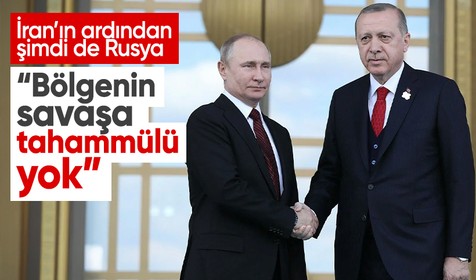 Erdoğan ve Putin’den kritik görüşme: “Bölgenin savaşa tahammülü yok”