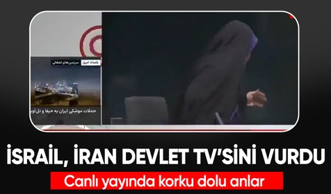 İsrail, İran Devlet Televizyonunu canlı yayında vurdu: O anlar kamerada