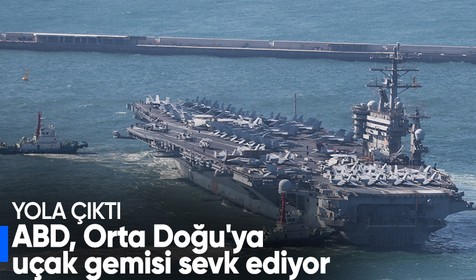 ABD, Nimitz uçak gemisini Orta Doğu’ya sevk ediyor