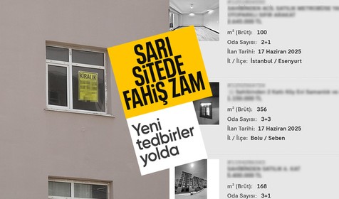 Emlak ilanlarında fahiş fiyat tarifesi! Sarı site için düzenleme geliyor