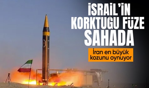 İran’ın son kozu: Hürremşehr füzesi sahaya sürülüyor