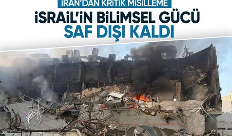 İran misillemelerine devam ediyor: Weizmann Enstitüsü’nün son hali görüntülendi
