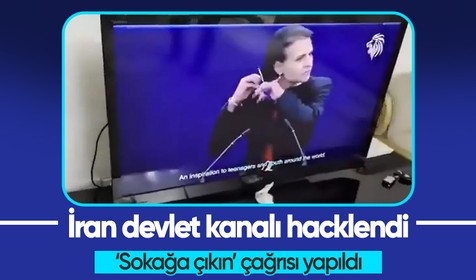 İran'ın devlet kanalı hacklendi: Halka 'sokağa çıkın' çağrısı yapıldı