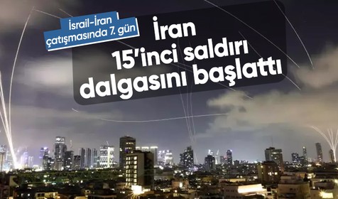 İsrail-İran savaşında 7. gün! Tahran'da peş peşe patlama sesleri