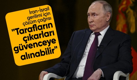 Putin: İran’ın barışçıl nükleer enerji alanındaki çıkarları sağlanabilir